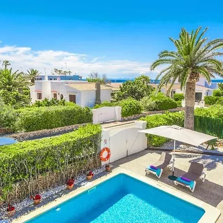 Willa Cala Blanca Sleeps 6 Pool Air Con Wifi Cala Blanca (Menorca)
